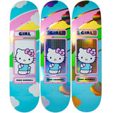 Girl Hello Kitty Rainbow Skateboard Deck - Carroll 8.5"