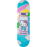 Girl Hello Kitty Rainbow Skateboard Deck - Carroll 8.5"
