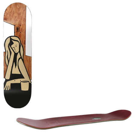 Girl Contemplation Skateboard Deck - Bannerot 8''