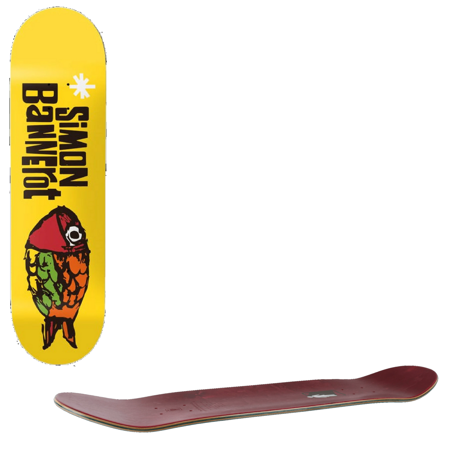 Girl Pictograph Skateboard Deck - Bannerot 8''