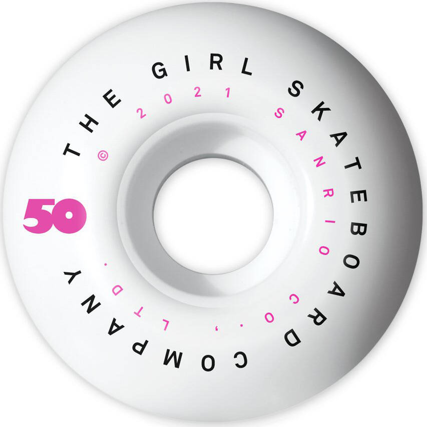 Girl Sanrio Tokyo Speed Wheel Skateboard Wheels - 50mm
