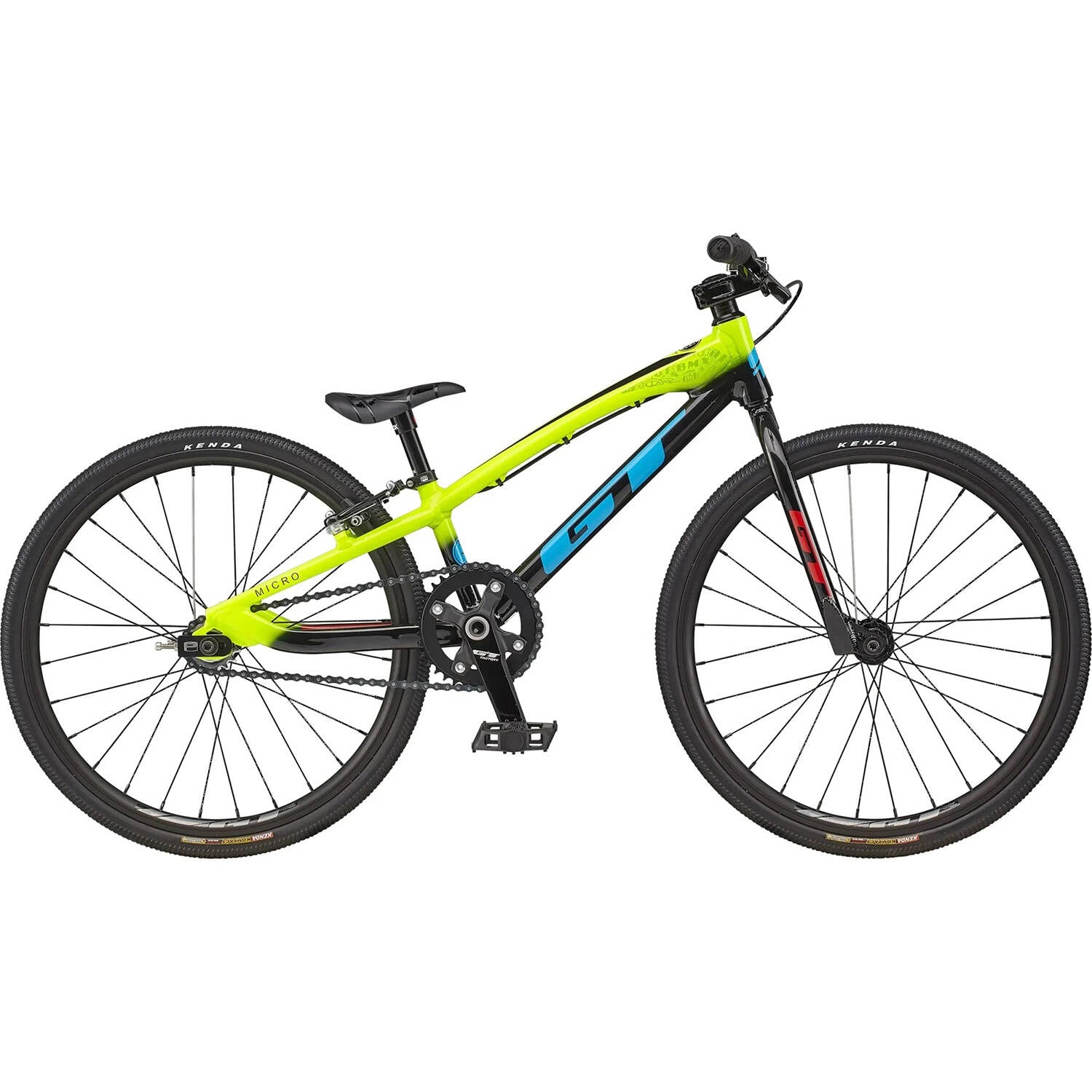 GT Speed Series Micro 2021 Complete BMX - Neon Yellow