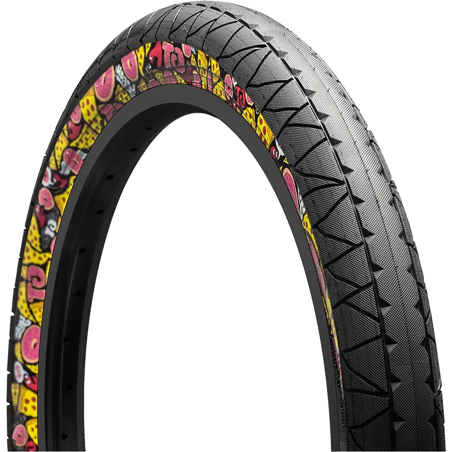 GT Pool 20" BMX Tyre - Junk Food/Black