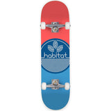 Habitat Leaf Dot Complete Skateboard - Blue 7.75''