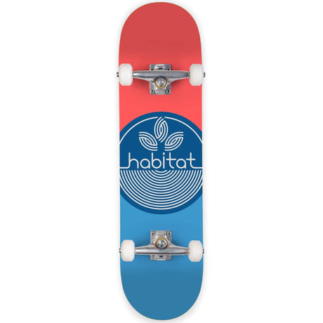 Habitat Leaf Dot Complete Skateboard - Blue 7.75''