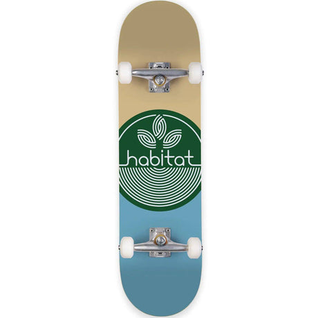 Habitat Leaf Dot Complete Skateboard - Green 7.75''
