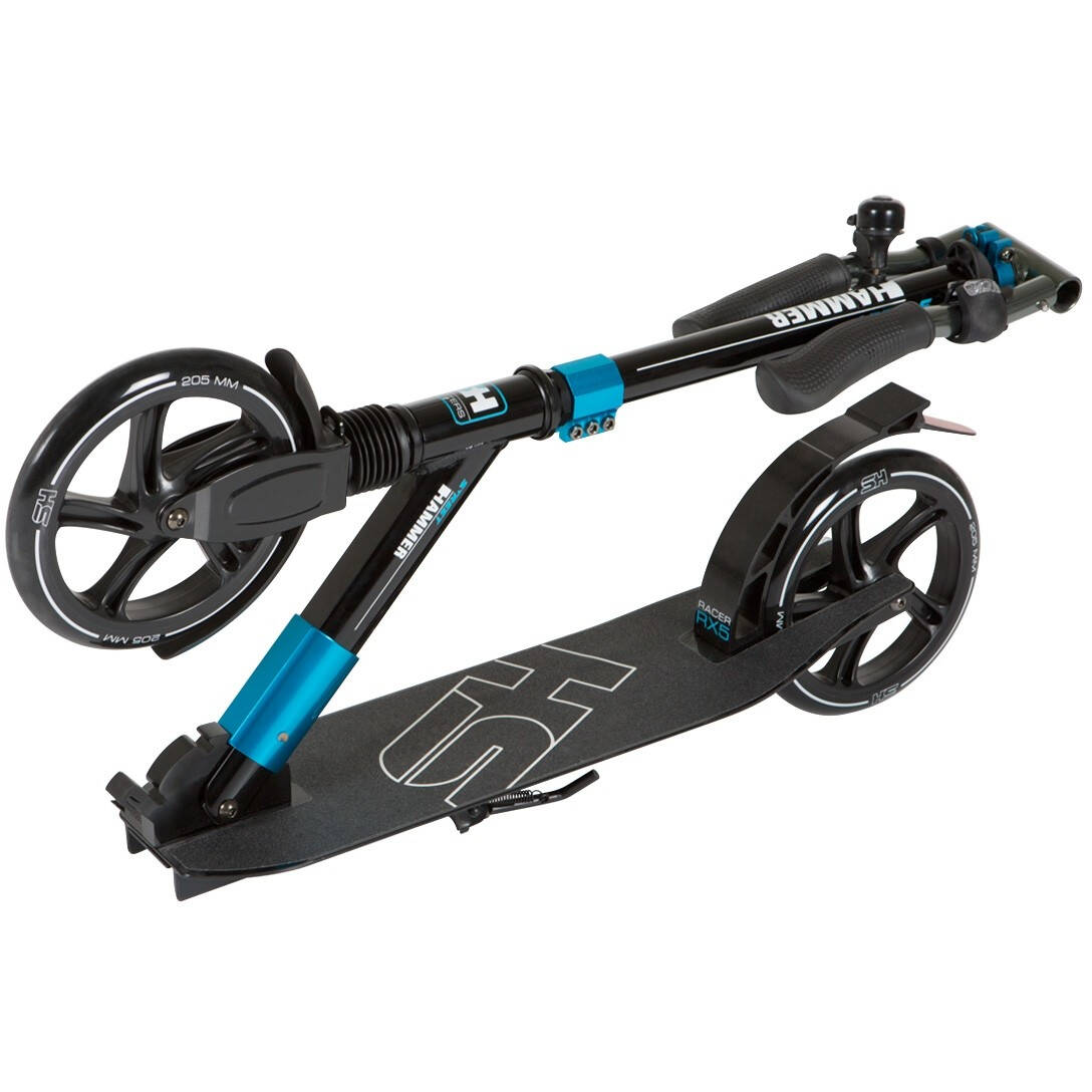 Hammer Racer RX5 Scooter - Black/Blue