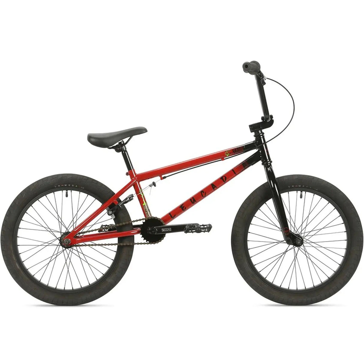 Haro Leucadia 20" Complete Freestyle BMX - Black/Red