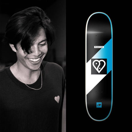 The Heart Supply Symbolic Impact Light Skateboard Deck - Chris Chann 8.25''