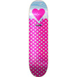 The Heart Supply Foil Logo Skateboard Deck - Pink Sweethearts 7.75''