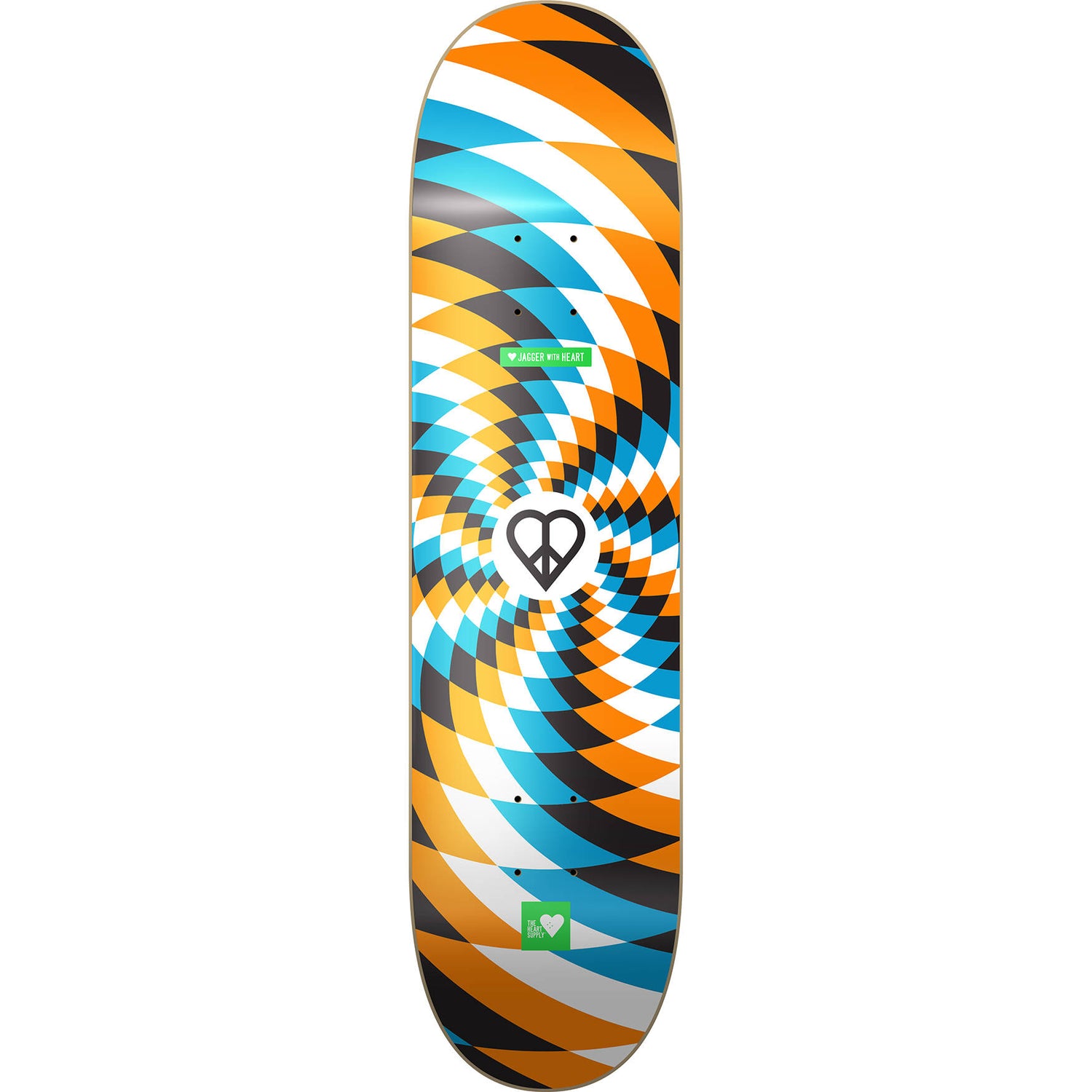 The Heart Supply Illusion Skateboard Deck - Heimana Reynolds 8''