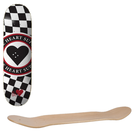 The Heart Supply Insignia Check Skateboard Deck