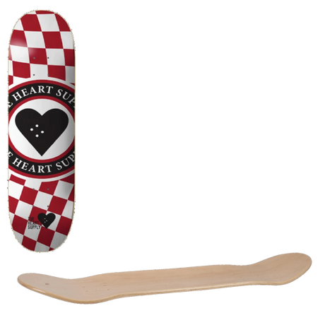 The Heart Supply Insignia Check Skateboard Deck