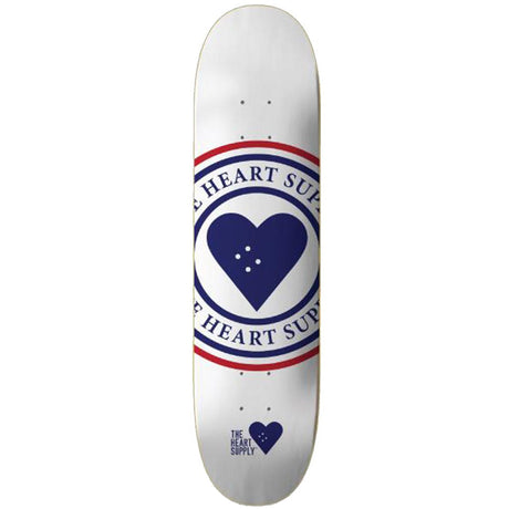 The Heart Supply Insignia Skateboard Deck - White 8.25''