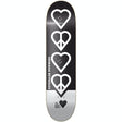 The Heart Supply Heimana Reynolds Peace Skateboard Deck - Black 8.25''