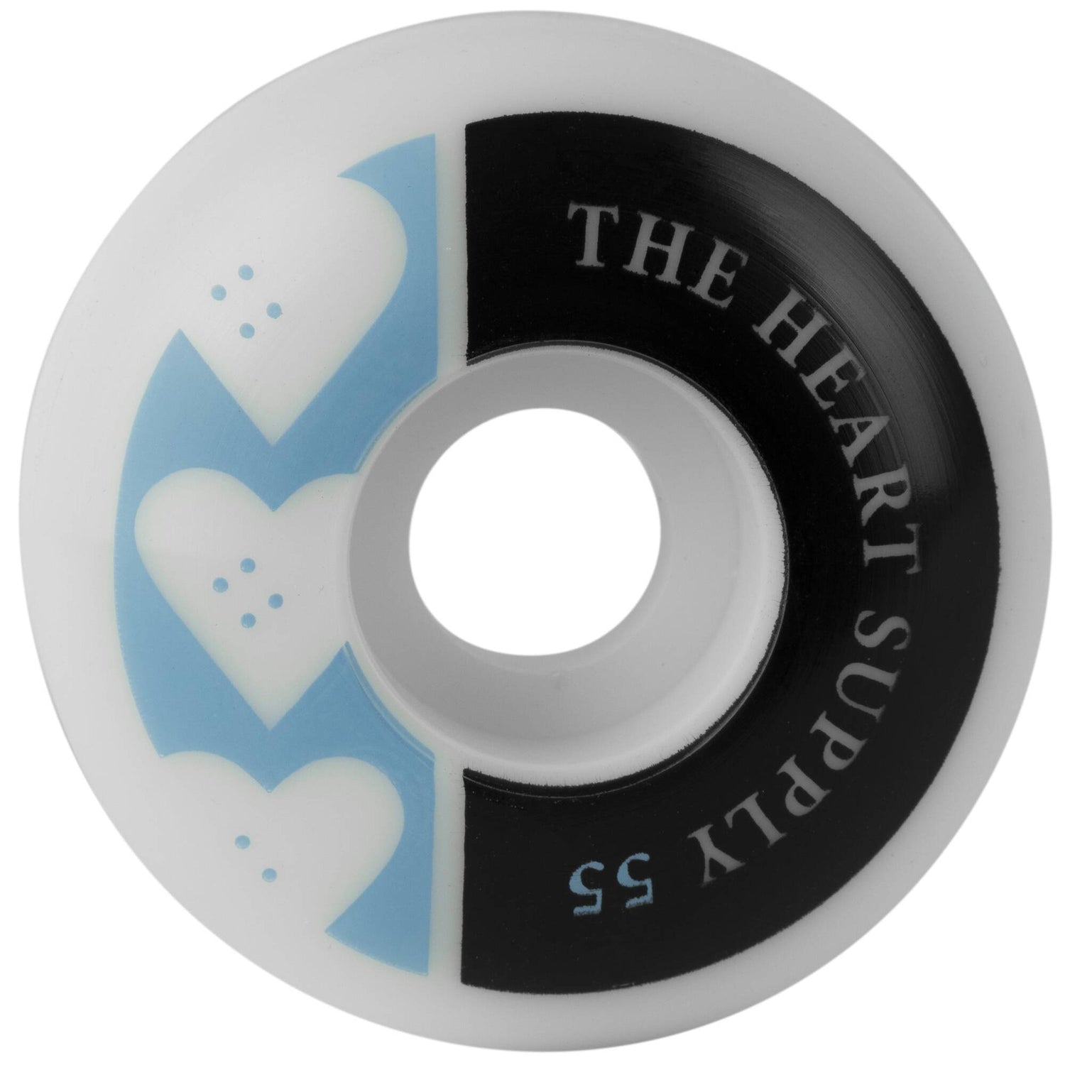 The Heart Supply Squad Skateboard Wheels - Kelly Blue 55mm