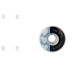 The Heart Supply Squad Skateboard Wheels - Kelly Blue 55mm