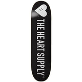 The Heart Supply Strong Skateboard Deck - Black 8.25''