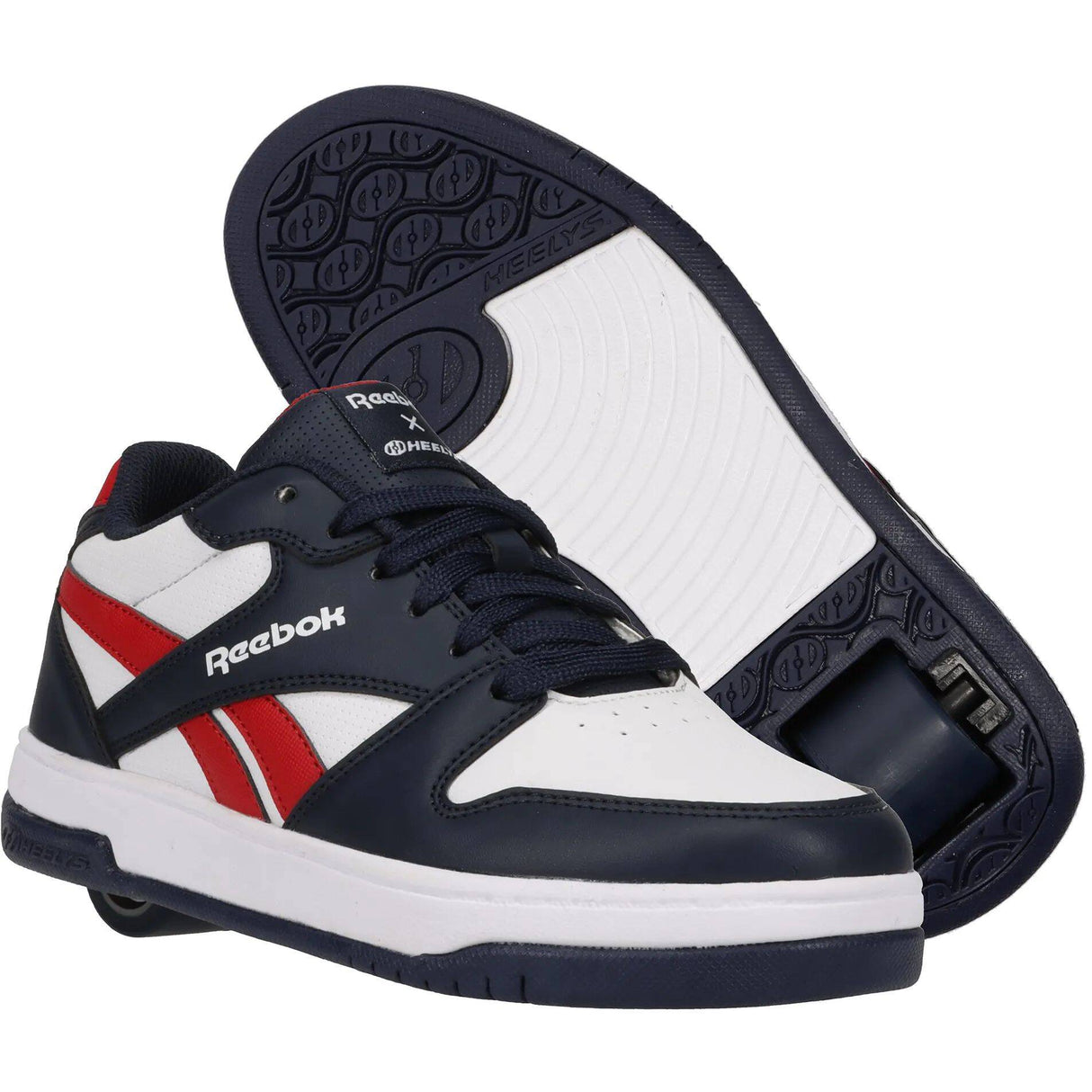 Heelys x Reebok BB4500 Low - White/Vector Navy/White/Red