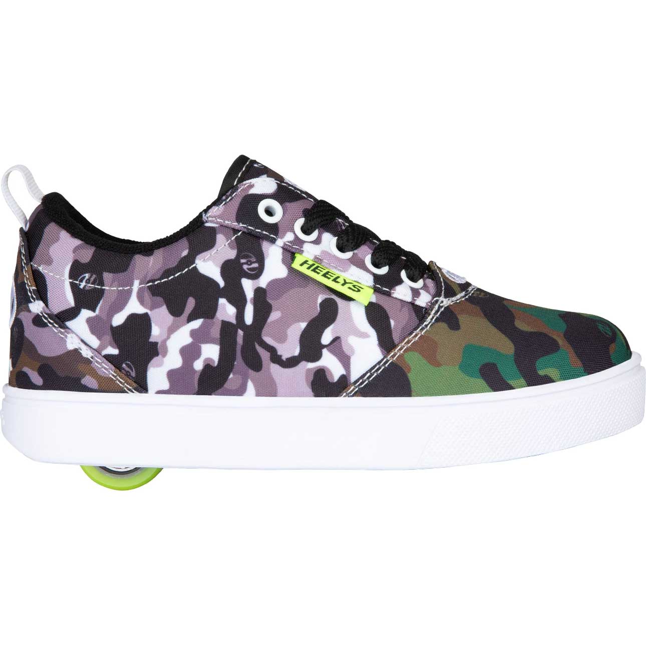 Heelys Pro 20 Prints - Black/White/Green/Grey Camo