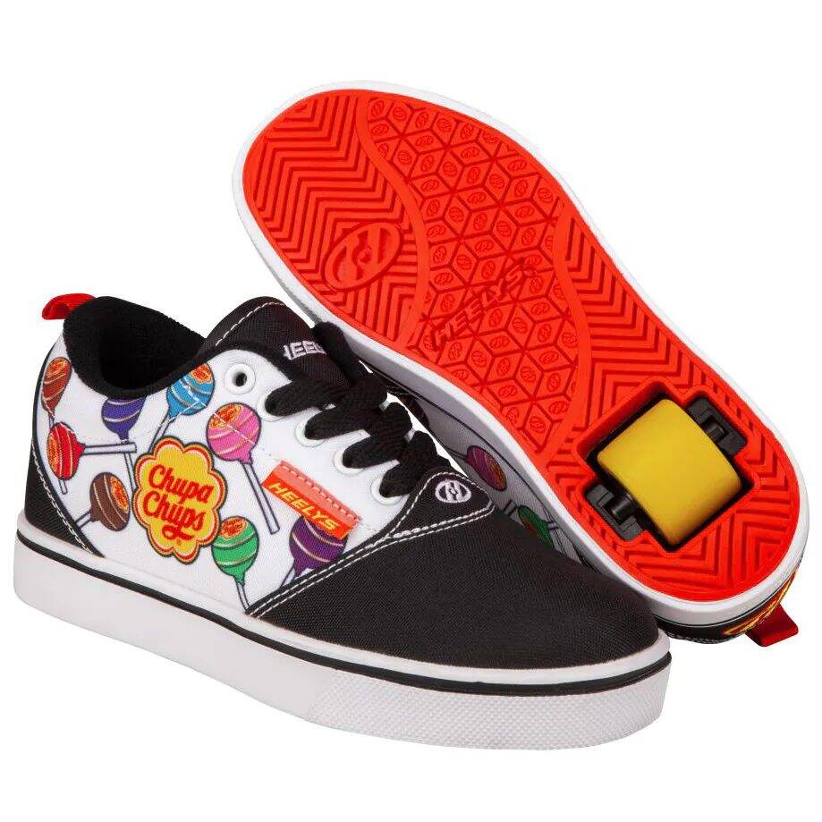 Heelys x Chupa Chups Pro 20 - White/Black/Multi/Nylon Canvas UK 4