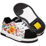 Heelys x Chupa Chups Split - White/Black/Multi PU Nubuck