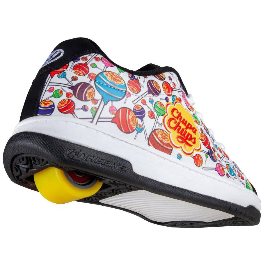 Heelys x Chupa Chups Split - White/Black/Multi PU Nubuck