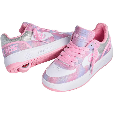 Heelys Rezerve Low - Light Pink/White/Rainbow