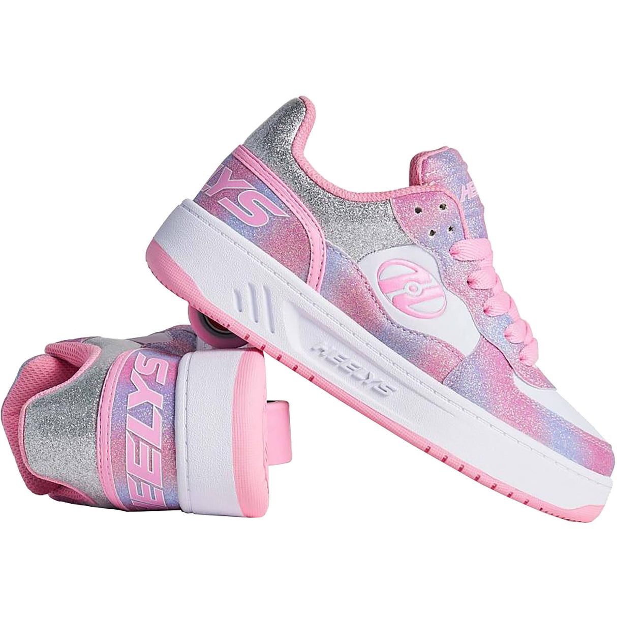 Heelys Rezerve Low - Light Pink/White/Rainbow