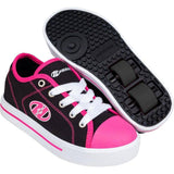 Heelys X2 Classic - Black/White/Hot Pink