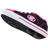 Heelys X2 Classic - Black/White/Hot Pink