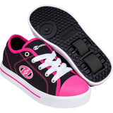Heelys X2 Classic - Black/White/Hot Pink J11