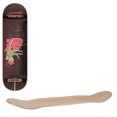 Hydroponic Horror Skateboard Deck - Fred 8"