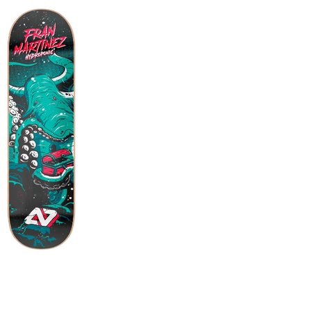 Hydroponic Sea Monster Skateboard Deck - Fran Martinez Octopus 8"