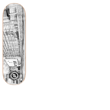 Hydroponic Spot Series Skateboard Deck - Macba 8"