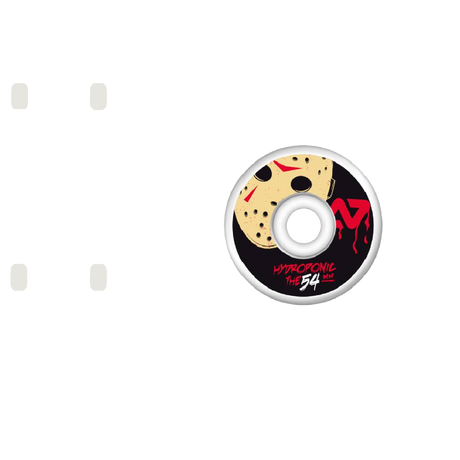 Hydroponic Horror Skateboard Wheels - Friday 13th 54mm