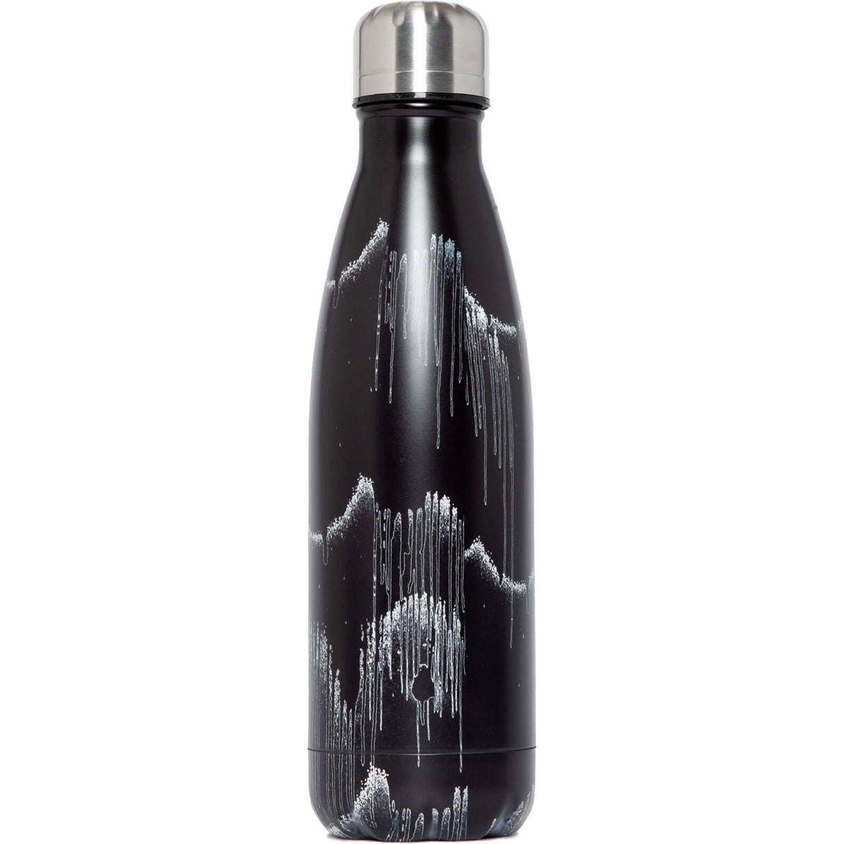 Hype Metal Water Bottle 500ml - Mono Static Wave