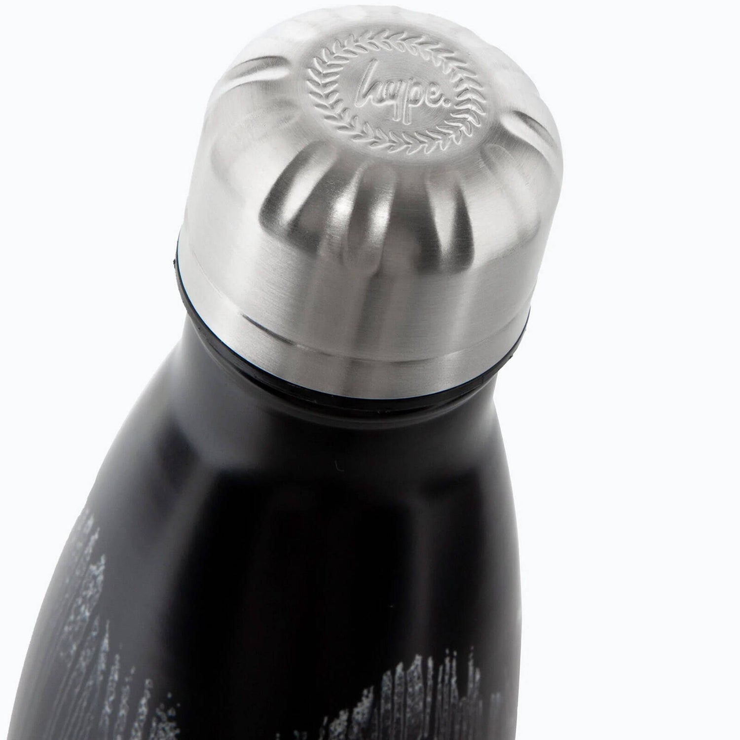Hype Metal Water Bottle 500ml - Mono Static Wave