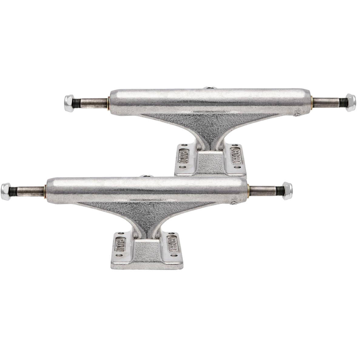 Independent Forged Hollow Mid Skateboard Trucks - Silver 144mm