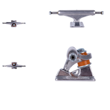 Independent Forged Hollow Mid Skateboard Trucks - Silver 144mm