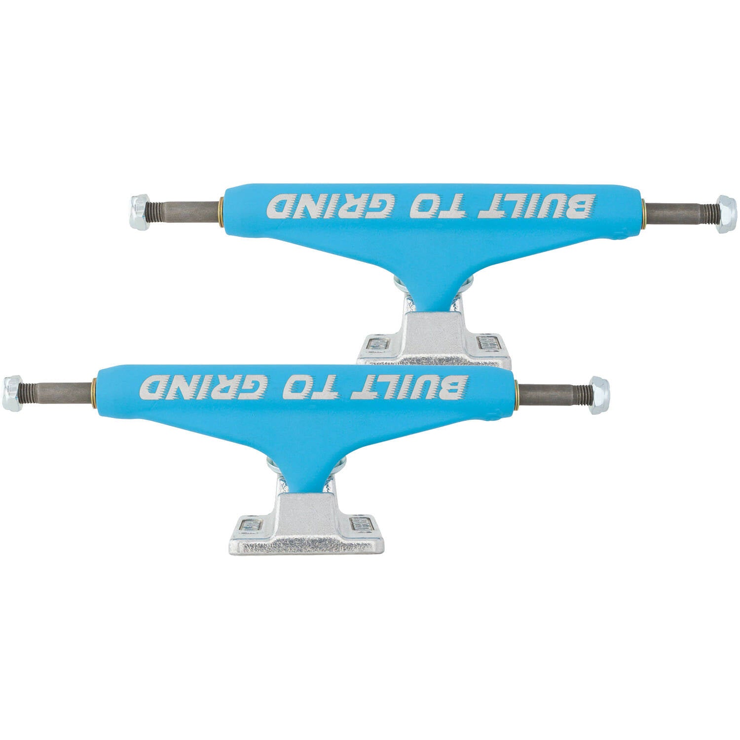 Independent Stage 11 Forged Hollow BTG Skateboard Trucks - Blue/Silver 139mm