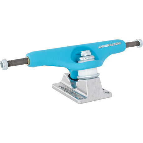 Independent Stage 11 Forged Hollow BTG Skateboard Trucks - Blue/Silver 139mm