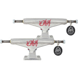 Independent x Slayer Stage 11 Skateboard Trucks - Silver 159mm