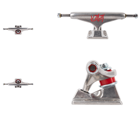 Independent x Slayer Stage 11 Skateboard Trucks - Silver 159mm