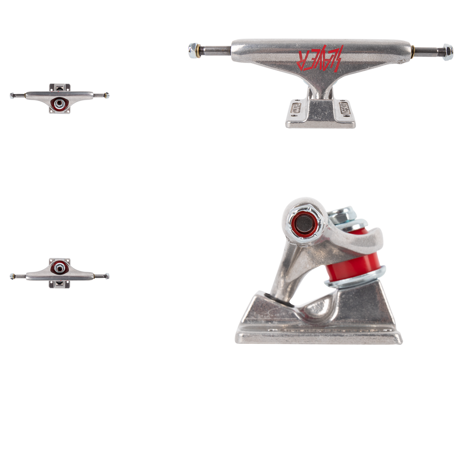 Independent x Slayer Stage 11 Skateboard Trucks - Silver 149mm