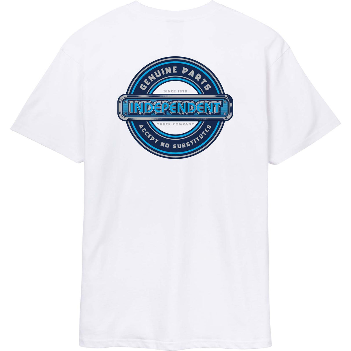 Independent Accept No Substitutes T Shirt - White