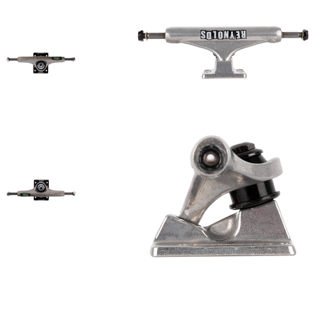 Independent Hollow Reynolds Block Skateboard Trucks - Silver 129mm