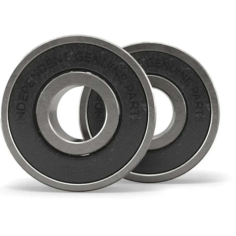 Independent Genuine Parts GP-B Skateboard Bearings - Black (Pack of 8)