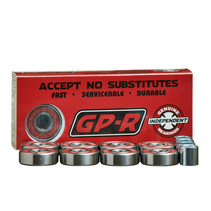 Independent Genuine Parts GP-R Skateboard Bearings - Red