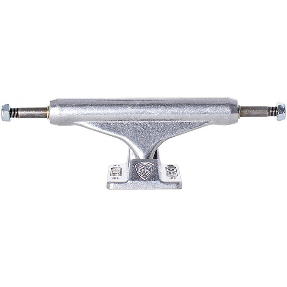 Independent Mid Skateboard Trucks - Silver 144mm